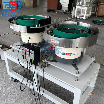 Elektromagnetische Vibrations-Doppelschüsselzufuhr für Boltwaschmaschine Silikondichtung