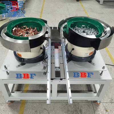 Customized Aluminium Vibratory Bowl Feeder für Doppel Nägel und große Metallkomponenten