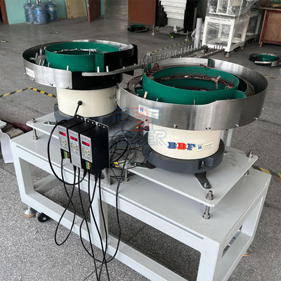 1500 W Maßgeschneiderter Metallpartikel-Vibrationsschüssel-Fütter Nut Cap Elektromagnetischer Vibrationsschüssel-Fütter für Industrie