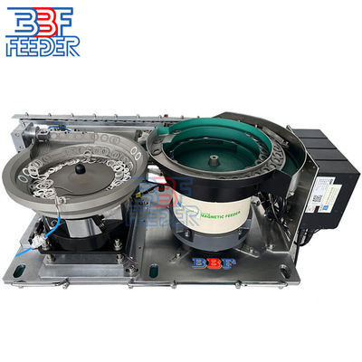 Customized Aluminium Vibratory Bowl Feeder für Doppel Nägel und große Metallkomponenten