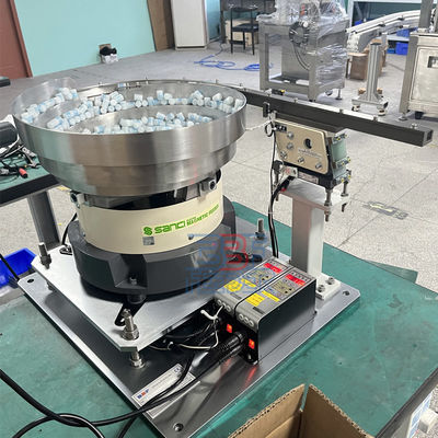 Zwei-Kanal-Vibrationsschüssel-Fütterung Flaschenkronendeckel Vibrationskappe-Fütterung