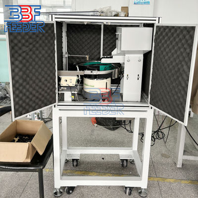Schalldichte Vibrationsschüsselzufuhr Kunststoffteile Automatische Vibrationszufuhr
