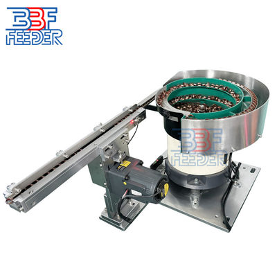 Zusammengestellte Vibrationsschüsselzufuhr PU Beschichtung 304 Rundmetallring Vibrationszufuhr