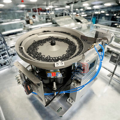 220V 380V Vibrations-Schälchen-Zuführung mit Schälchendurchmessern von 200 mm bis 1200 mm und Schälchenoberflächenpolitur oder PU-Beschichtung, optimiert für die Teilesortierung