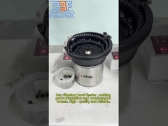 Präzise Ausrichtung Zuführungskomponenten Deckel Knopf Vibration Schüssel Fütterung