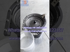 12cm Vibrierende Schüssel-Fütterung in Aktion.