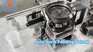 Elektromagnetischer Vibrationsschüsselzuführer, maßgeschneidertes automatisches Zuführsystem für Metallteile